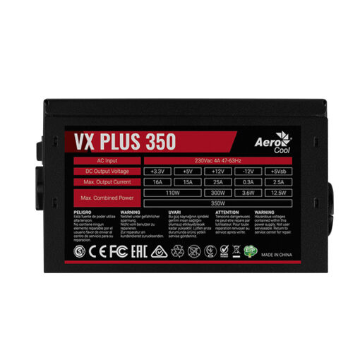 Nguồn AEROCOOL VX Plus 350