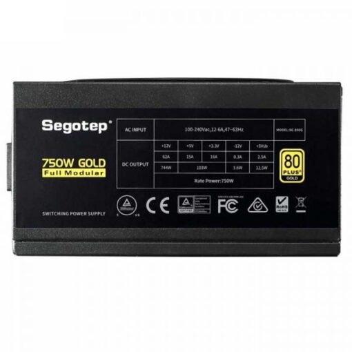 Nguồn máy tính Segotep GP850G 750W