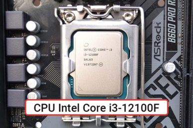 CPU Intel Core i3-12100F Tray