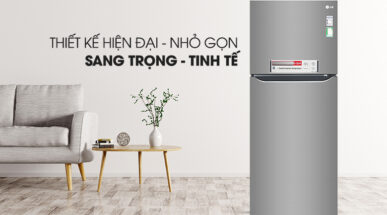 Tủ lạnh LG Inverter 393 lít GN-M422PS