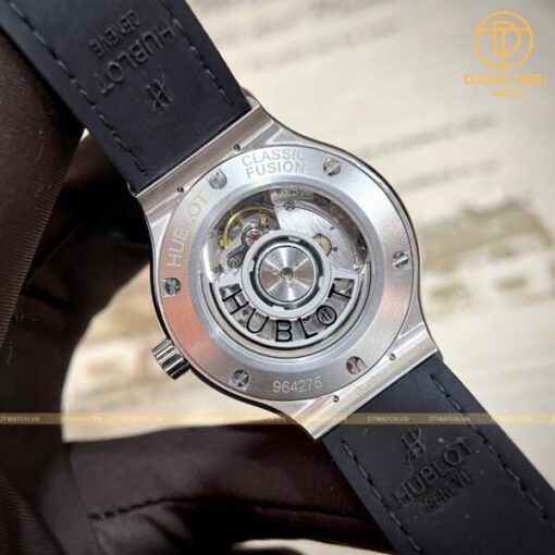 Đồng hồ Hublot Classic Fusion 38mm mặt đen trơn rep 1 1