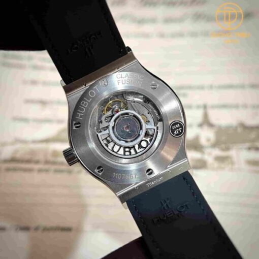 Đồng hồ Hublot Classic Fusion 42mm mặt xám viền 2 hàng kim Moisante rep 1 1