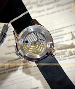 Đồng hồ Patek Philippe Aquanuat 40mm Mặt Xám Full vỏ kim Cương tự nhiên rep 1 1