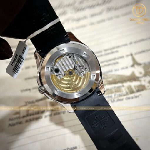 Đồng hồ Patek Philippe Aquanuat 40mm Mặt Xám Full vỏ kim Cương tự nhiên rep 1 1