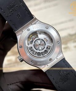 Đồng hồ Hublot Classic Fusion 38m Diamond mặt đen pave rep 1 1