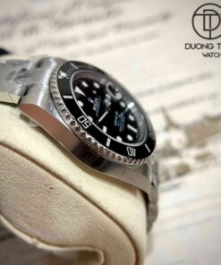 Đồng hồ Rolex Submariner 40mm mặt đen thép 904l rep 1 1