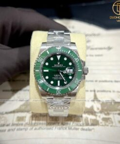 Đồng hồ Rolex Submariner Hulk 40mm thép 904L rep 1 1