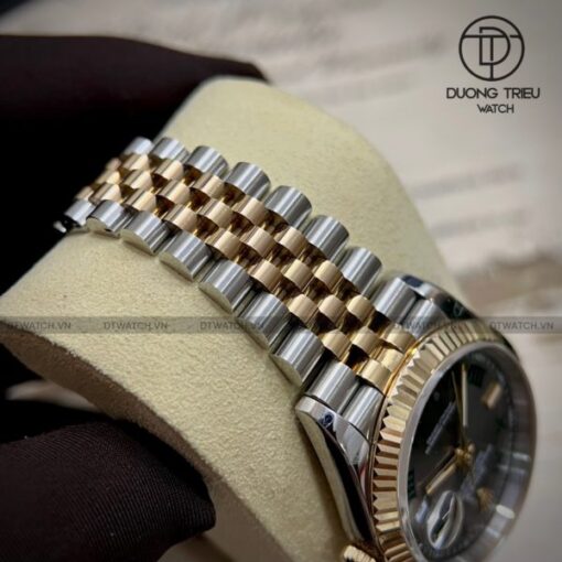 Đồng hồ Rolex Datejust 36mm Demi Gold bọc vàng vip rep 1 1