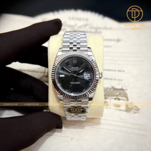 Đồng hồ Rolex Datejust 41mm dial SLATE 126334 904L rep 1 1