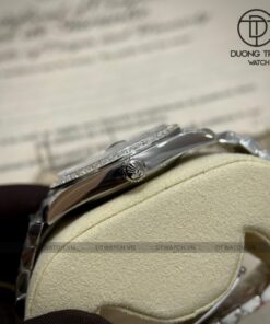 Đồng hồ Rolex Datejust 41mm Sliver Bezel Moisante rep 1 1