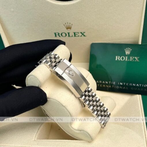Đồng hồ Rolex Datejust 41mm Thép 904l White Dial rep 1 1