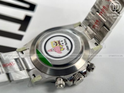 Đồng hồ Rolex Daytona 40mm Dial Black thép 904L rep 1 1