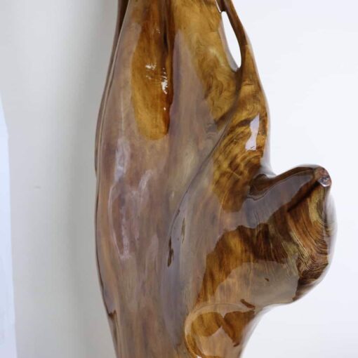 Bình nghệ thuật gỗ thủy tùng việt vân đẹp 70cm